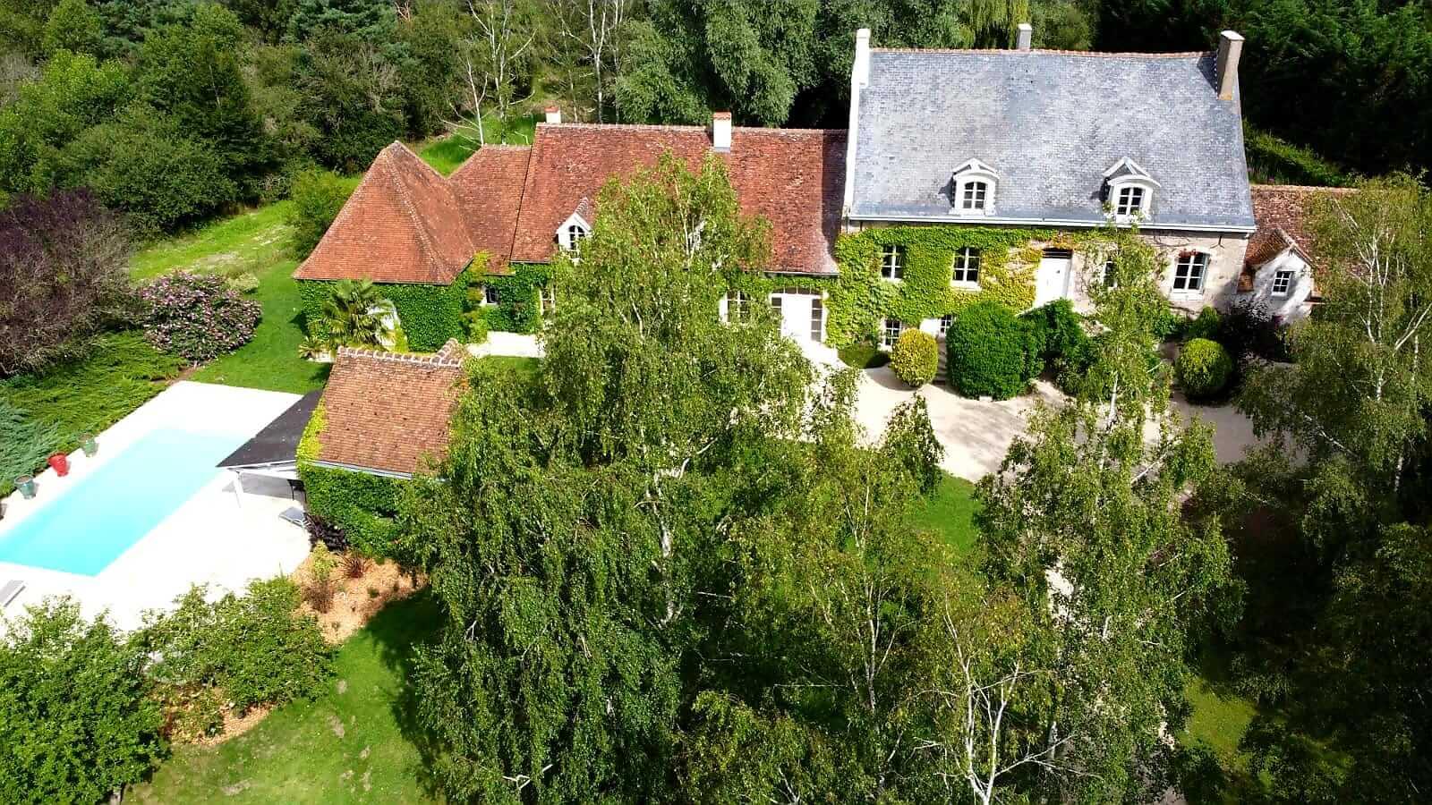 Bed and Breakfast Domaine De La Blonnerie Feings  Exterior foto